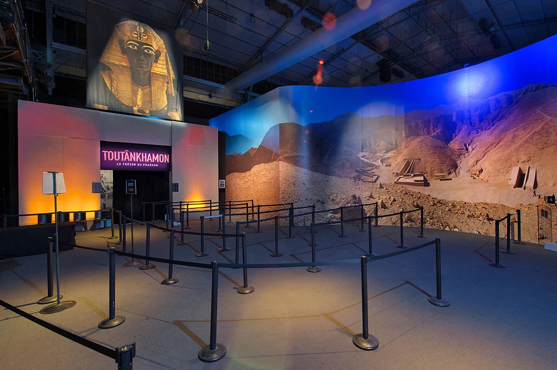 Exposition Toutankhâmon, le trésor du pharaon Pierre_et_Gilles