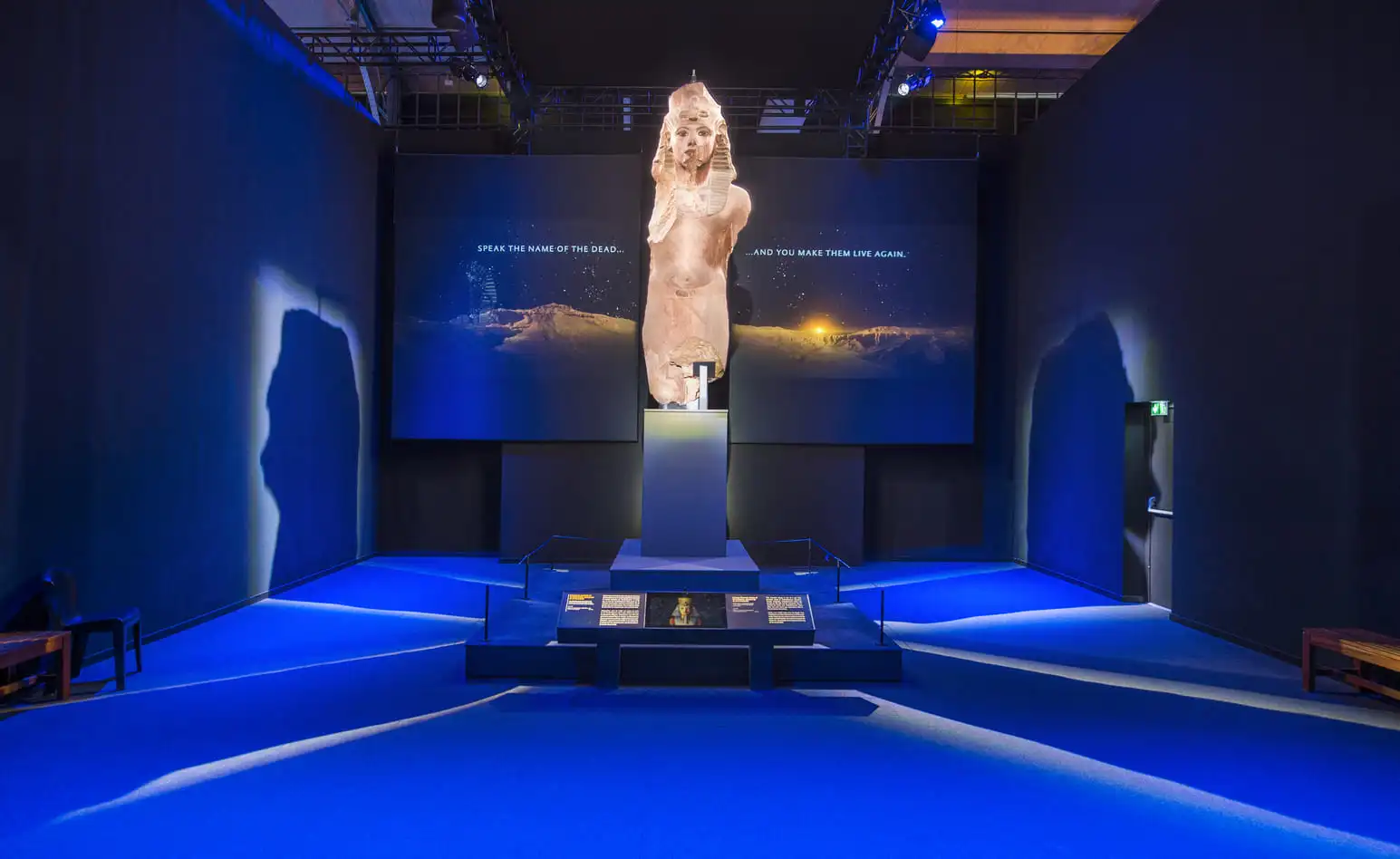 Exposition Toutankhâmon, le trésor du pharaon Pierre_et_Gilles