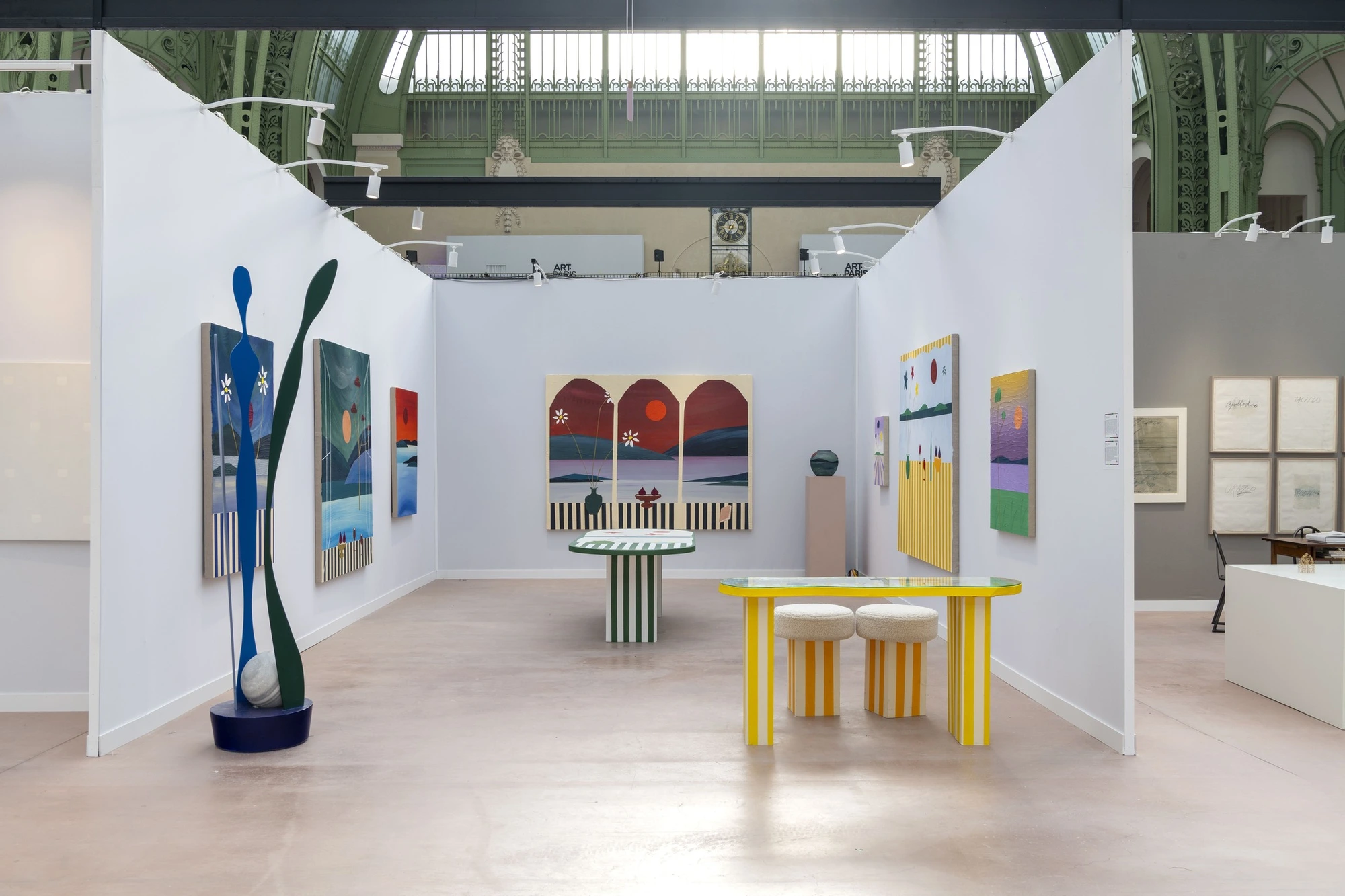 Art Paris - avril 2026 - stand d'exposition - Grand Palais Marc Domage