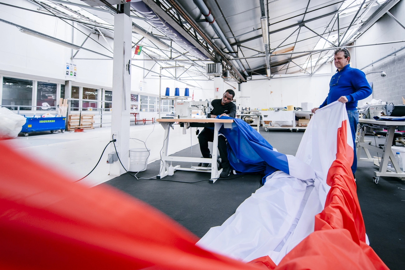 Ateliers Décorama - Mai 2025 - atelier pavoisement Mahdi ARIDJ