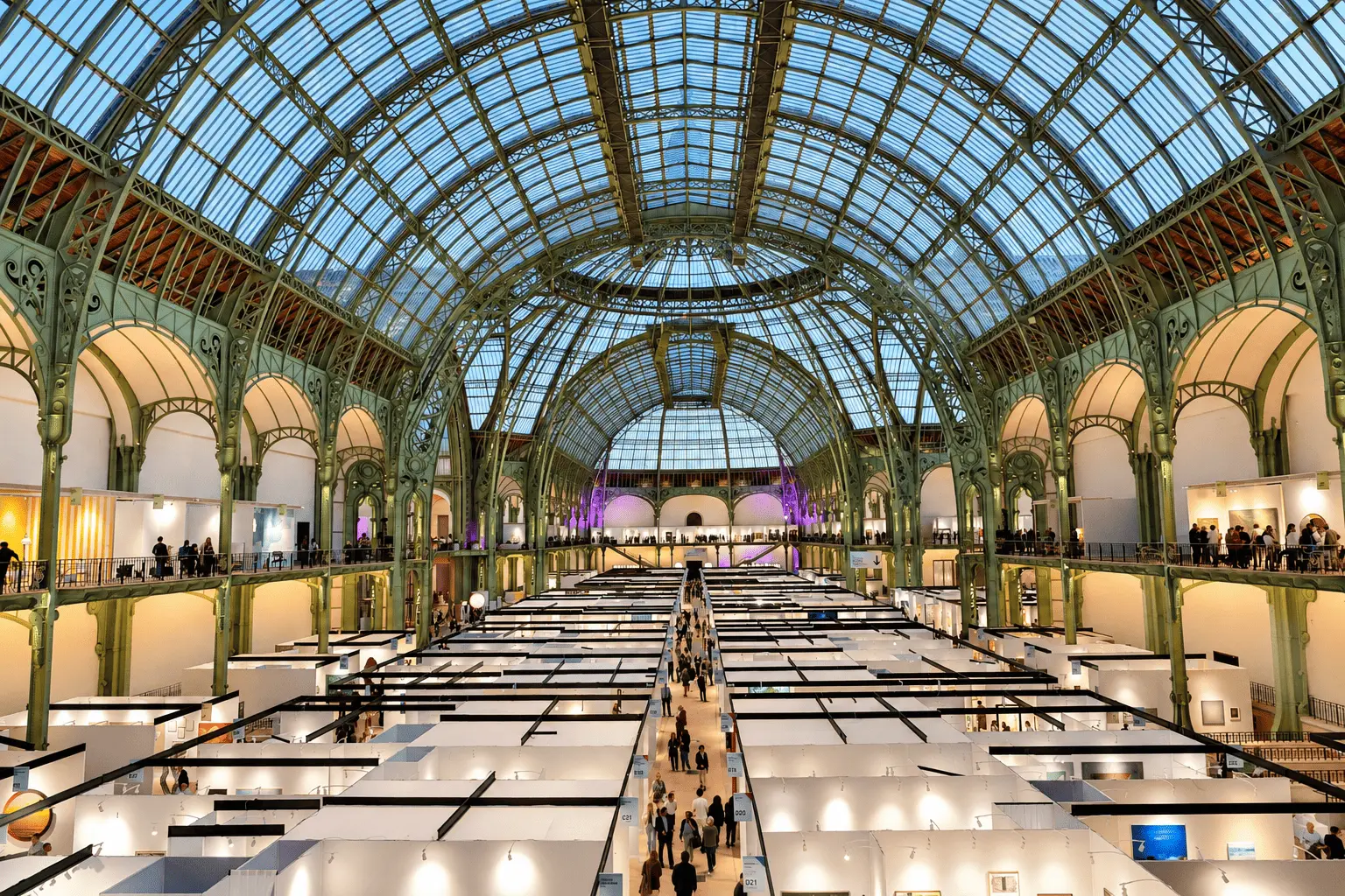 Art Paris - avril 2026 - vue d'ensemble du salon - Grand Palais Marc Domage