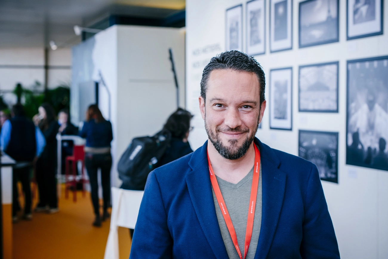 Sébastien Vasseur - responsable commercial stand Mahdi ARIDJ