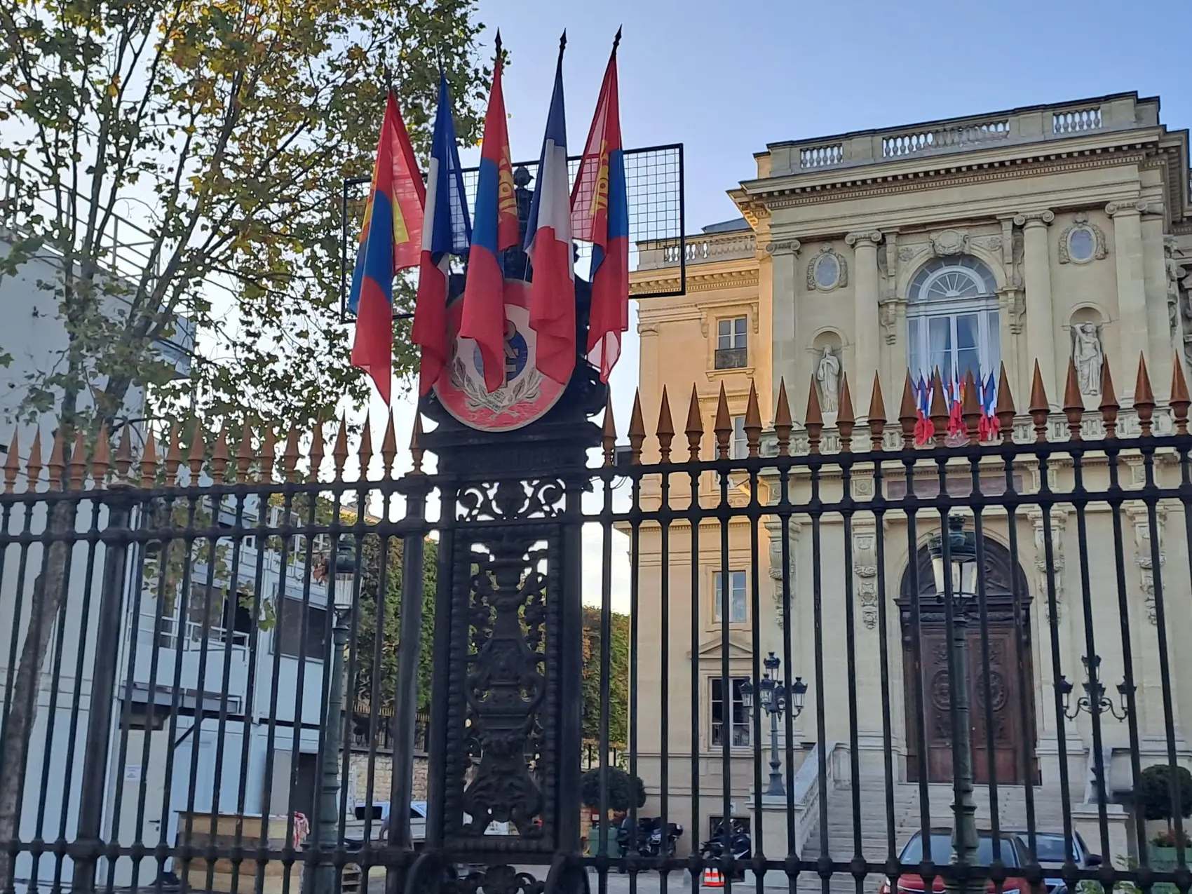 Viste état président de la Mongolie