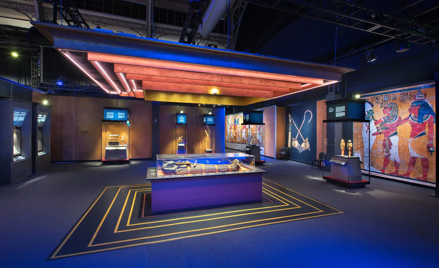 Exposition Toutankhâmon, le trésor du pharaon Pierre_et_Gilles