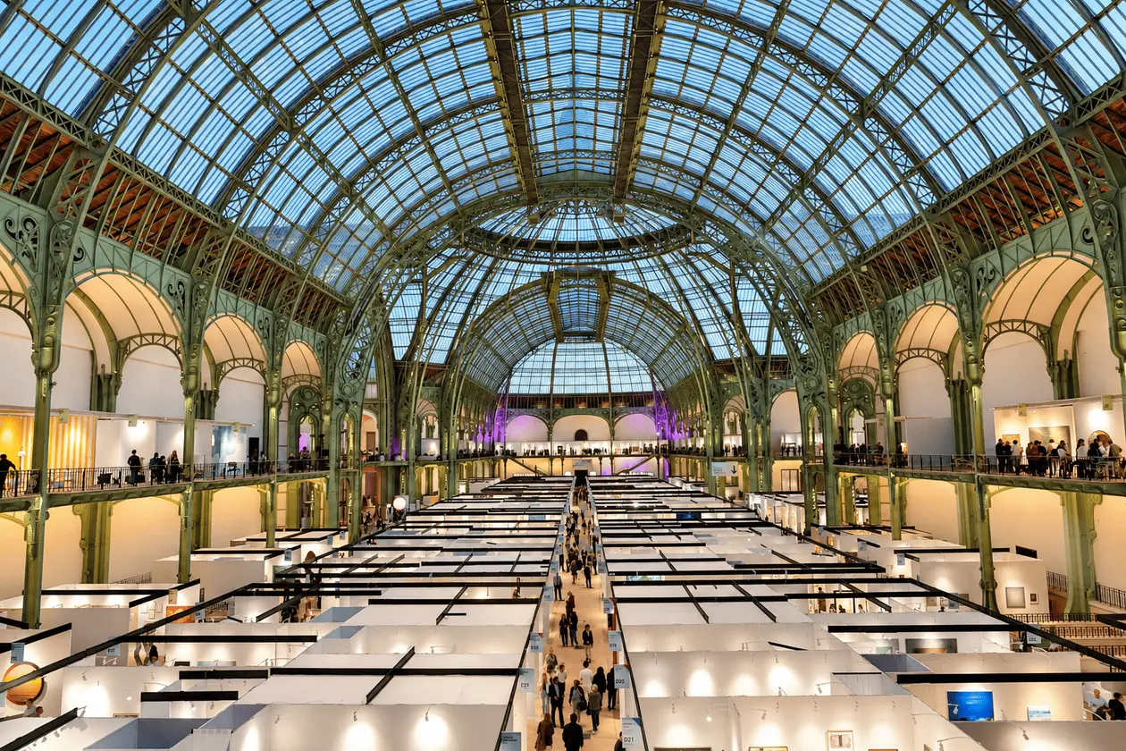 Art Paris - avril 2026 - vue d'ensemble du salon - Grand Palais Marc Domage