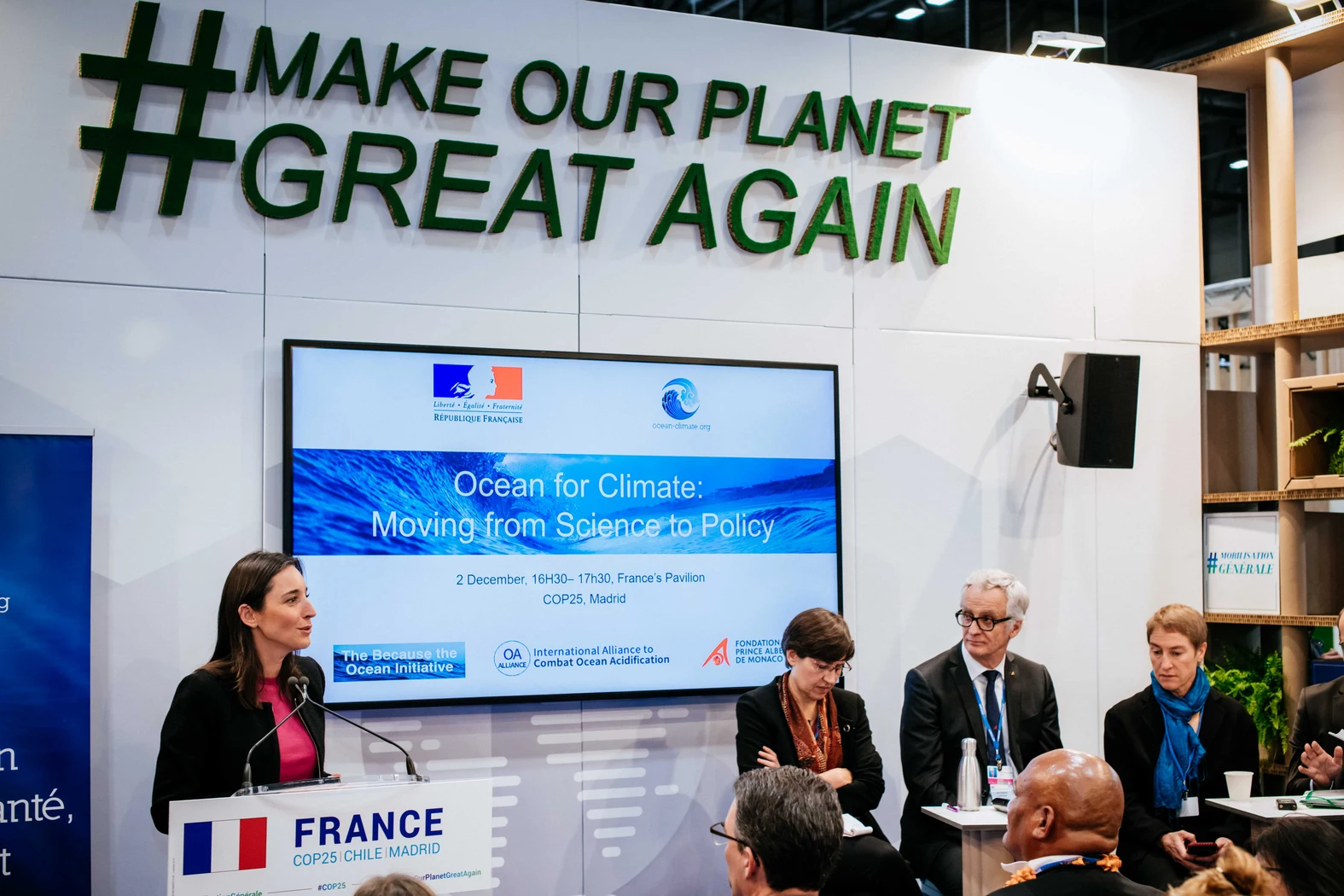 Pavillon France – COP 25