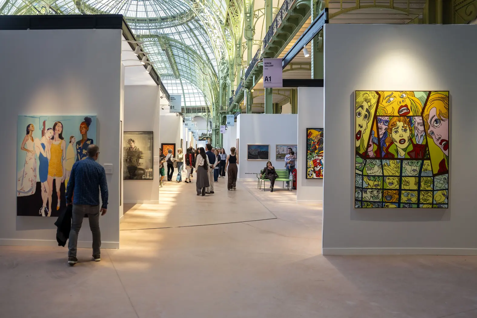 Art Paris 2026 - Koren Gallery - Installation Générale Marc Domage